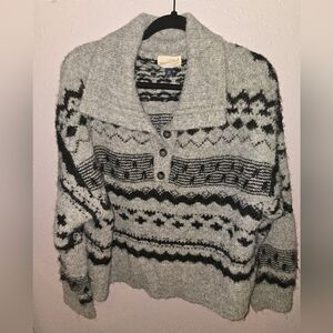 Target Universal Thread Gray Knit Sweater